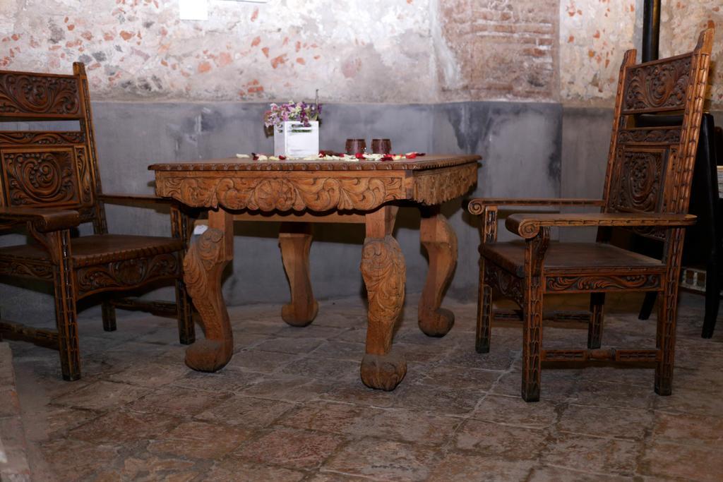 Meson Sacristia De La Soledad Hotell Puebla Exteriör bild